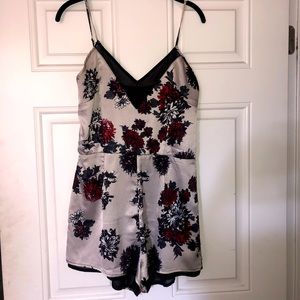 Misguided Floral Romper